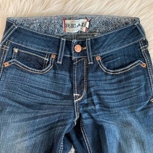 Ariat Women's Boot Cut Jeans - Dark Blue